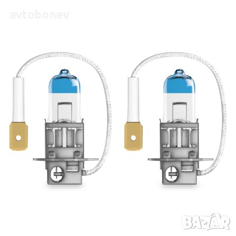 Халогенни крушки OSRAM NIGHT BREAKER LASER +150% H3 к-т/2 бр./, снимка 3 - Аксесоари и консумативи - 40400783