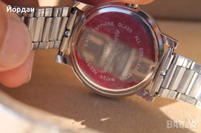 Мъжки ръчен часовник ''Alpha Saphir'' , снимка 5 - Мъжки - 50024664