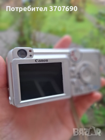 Компактен дигитален фотоапарат Canon PowerShot A460 , снимка 6 - Фотоапарати - 52475444
