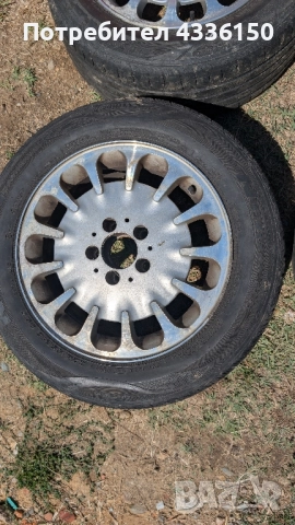 Джанти за Мерцедес 16 цола 225/55/16 W211 W210 W202 W201 W124 , снимка 2 - Гуми и джанти - 51446672