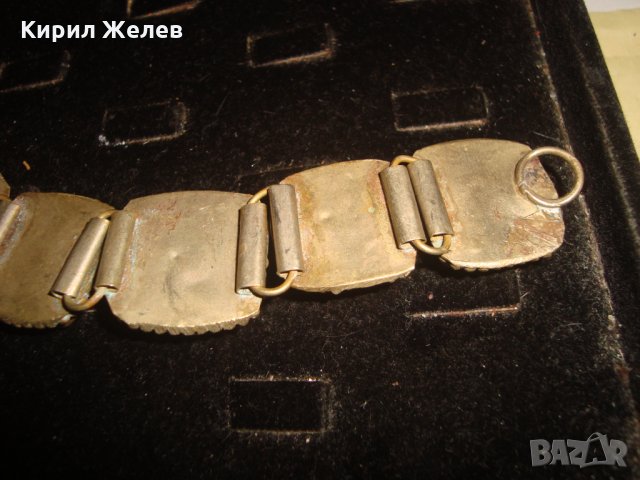 НЕФРИТЕНА ОТОМАНСКА ГРИВНА СКЪПОЦЕННИ КАМЪНИ САЧАН МАЙСТОРСКА РЪЧНА СТАРА ИЗРАБОТКА УНИКАТ 18196, снимка 8 - Антикварни и старинни предмети - 33792340