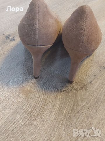 Дамски обувки TAMARIS естествен велур , снимка 3 - Дамски ежедневни обувки - 40938478
