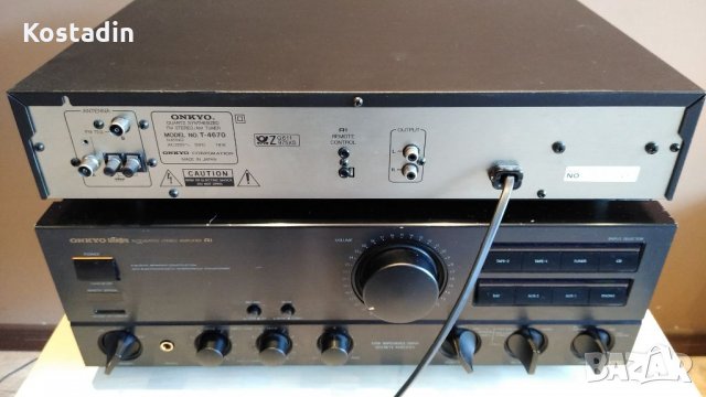 Onkyо A-8780 + тунер, снимка 14 - Ресийвъри, усилватели, смесителни пултове - 34601074