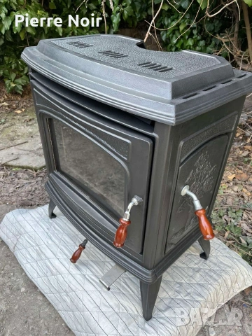 Чисто нова чугунена печка , снимка 2 - Камини - 53850409