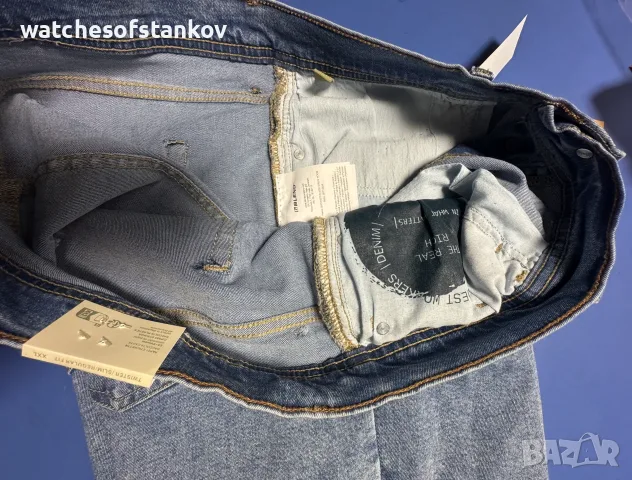 Къси сини дънкови мъжки панталини BALENO XXL, снимка 5 - Къси панталони - 55840623