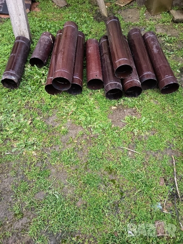 Емайлирани кюнци прави и криви, снимка 2 - Други стоки за дома - 53237768