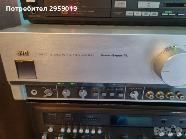 Jvc ax 55, снимка 5 - Ресийвъри, усилватели, смесителни пултове - 51543670