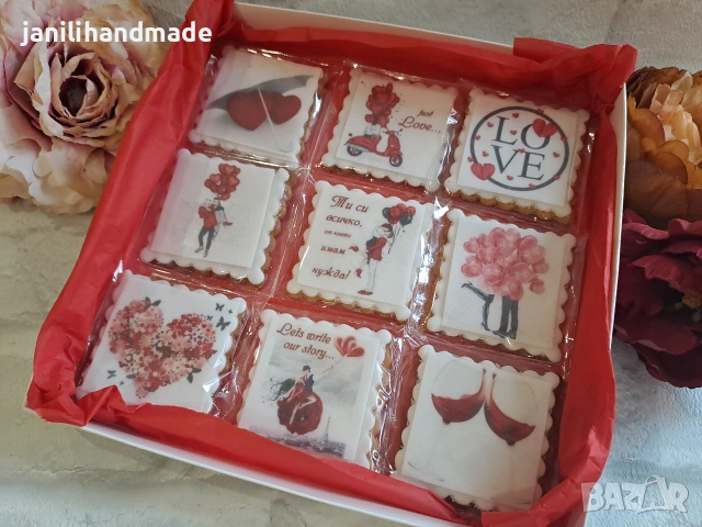 Медени кутии св.Валентин , любов, снимка 3 - Домашни продукти - 47671415