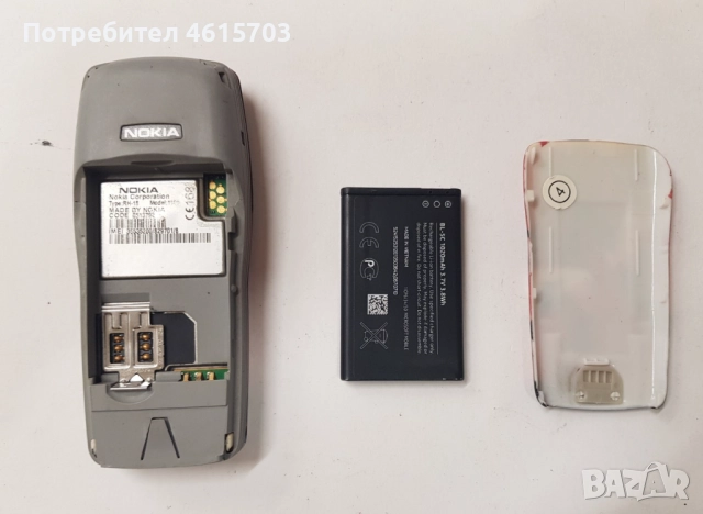 Телефони - 15 лв. - 1 брой. С батерии, Samsung S3650; Nokia 1100; Alcatel 2005x, Asha 306, снимка 6 - Nokia - 52305729