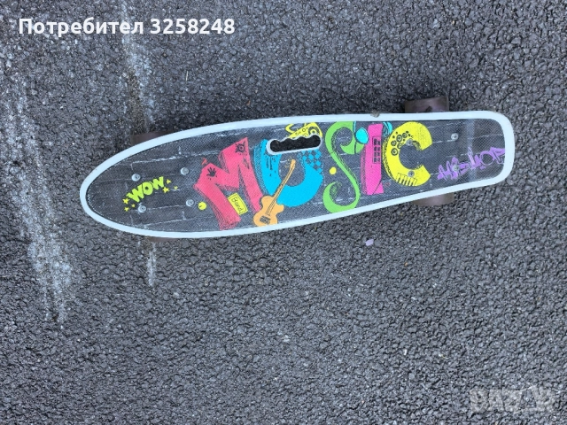 Пениборд шарен, снимка 2 - Скутери и тротинетки - 51535946
