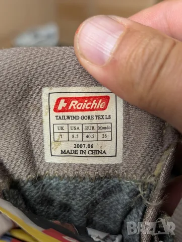 туристически Обувки Raichle Mammut Tailwind Gore-Tex номер 40 , снимка 3 - Други - 35672480