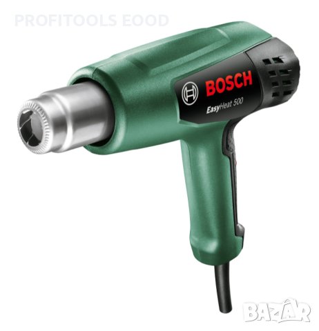 Пистолет за горещ въздух Bosch EasyHeat 500 електрически в кутия 1600 W, снимка 1 - Други инструменти - 41140254