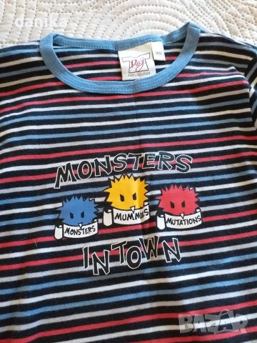 Лот , анцунг , спортно долнище , тениски , блузи 134 / 140, снимка 4 - Детски анцузи и суичери - 40682697