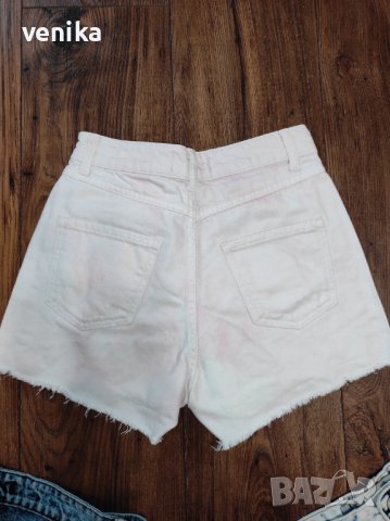 Къси дънки S размер , снимка 5 - Къси панталони и бермуди - 40213594