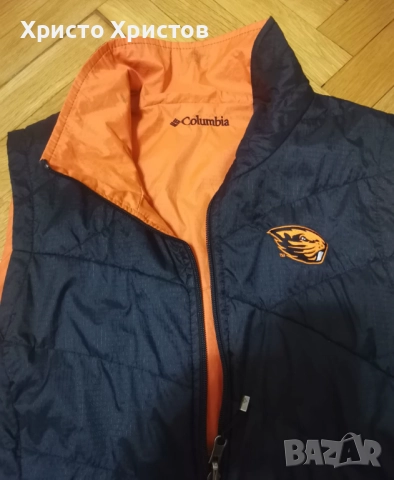 Дамски двулицев елек COLUMBIA Размер ХЛ, снимка 8 - Якета - 52532177