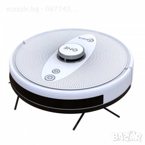 MAGNUM ONE Plus White – Прахосмукачка робот с БГ приложение * Безплатна доставка, снимка 2 - Прахосмукачки - 36080284