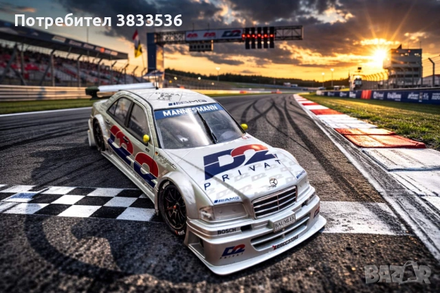 UT Models Mercedes C class DTM Rally class1 метален модел.
