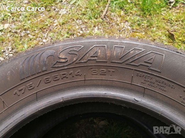 Гуми 175 65 14 Сава Sava 4 броя са налични Цената е за брой гума Без коментар на цената.  , снимка 5 - Гуми и джанти - 35835643