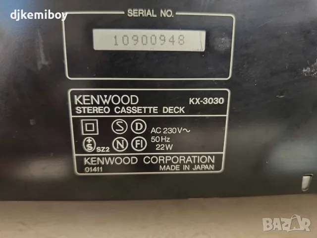 Kenwood kx-3030-2 глав дек, снимка 9 - Аудиосистеми - 56348736