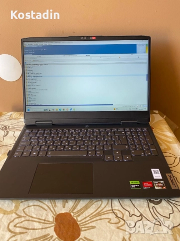 LENOVO IdeaPad Gaming 3 15  ARH7 , снимка 3 - Лаптопи за дома - 51841172