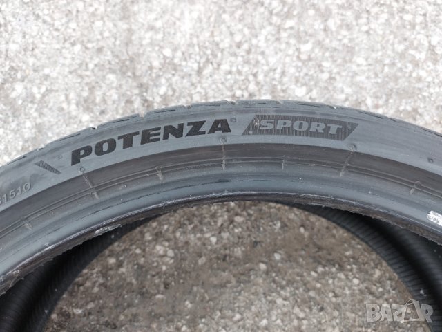 245/30/20 Bridgestone Potenza Sport DOT 22 година 5мм грайфер, снимка 3 - Гуми и джанти - 44216112