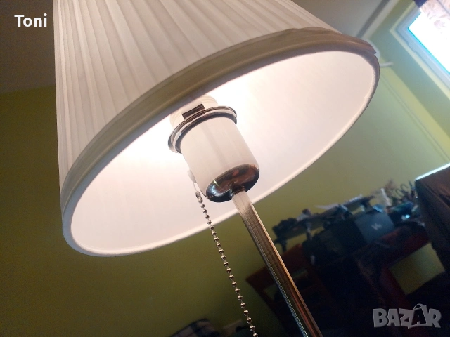 настолна нощна лампа от ikea, снимка 3 - Настолни лампи - 53662652