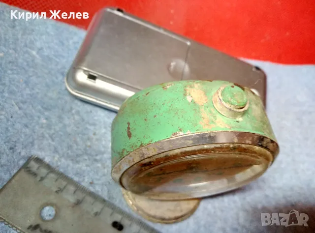SLAVA 11 JEWELS MADE in USSR Стар КОЛЕКЦИОНЕРСКИ РУСКИ МЕХАНИЧЕН БУДИЛНИК СЛАВА 44052, снимка 6 - Антикварни и старинни предмети - 47695163