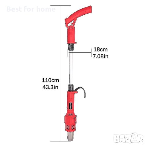 Електричeска горелка за борба с плевели и треви Garvida, снимка 7 - Градинска техника - 41640292