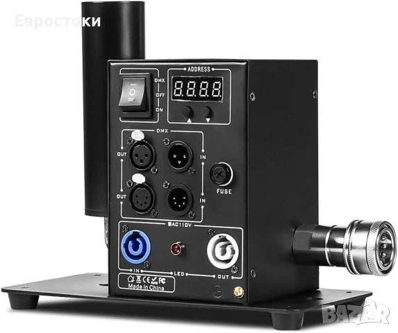 DMX Цифрова CO2 джет машина, машина за дим, професионален CO2 сценичен 