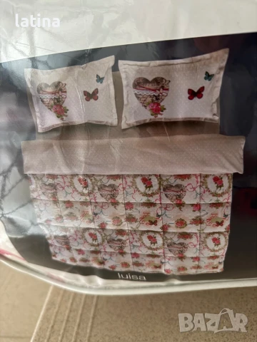 Спален комплект +юрган , снимка 2 - Спално бельо - 50917195