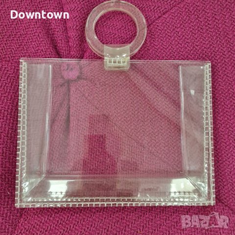 Прозрачна модерна чанта , снимка 1