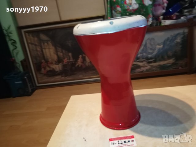 ЧЕРВЕНА ТАРАМБУКА-ГОЛЯМА ЯКА ПРОФИ 41Х26СМ 0302221800, снимка 6 - Ударни инструменти - 35662679