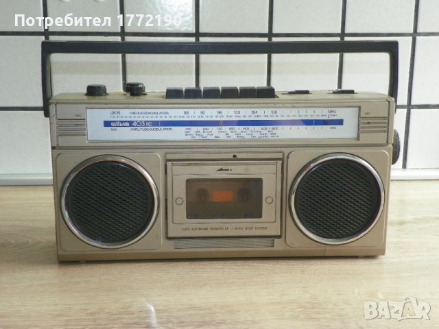 Мини стерео касетофон Silva 403 RC