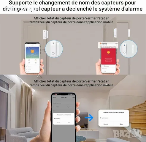 Нова Безжична домашна алармена система (Wi-Fi/2G) с вътрешна Wi-Fi камера за видеонаблюдение , снимка 7 - Друга електроника - 56021096