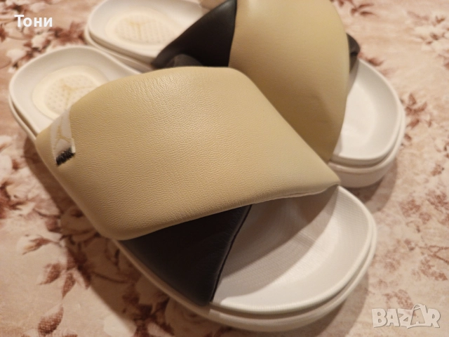 NIKE AND JORDAN Оригинал Нови Дамски Чехли от Естествена Кожа 39/40 н., снимка 9 - Чехли - 52683301