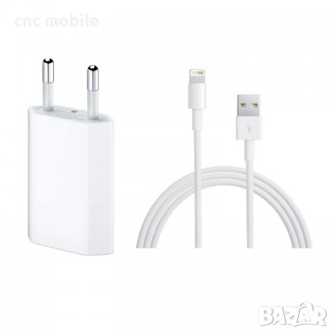 Зарядно iPhone 5 - iPhone 5S - iPhone 6 - iPhone 7 - iPhone 8 - iPhone X - XS - 6S 