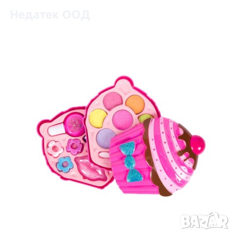 Детски комплект гримове, Cupcake, розов, снимка 2 - Кукли - 44259757
