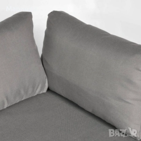 Градински комплект KANZA - модулен ъглов диван от алуминий с удобни възглавници и маса, снимка 9 - Градински мебели, декорация  - 53341510