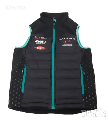 Jaguar Racing Team Vest - Оригинален мъжки елек размер M, снимка 7 - Якета - 48890826