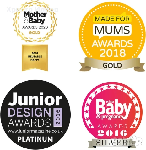 Пелени за многократна употреба и горни гащички Bambino Mio комплект, снимка 7 - Пелени, памперси - 53096674