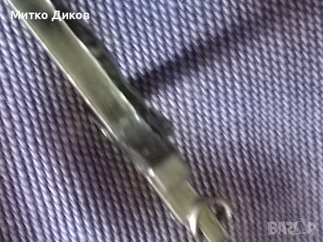 Medium Sterling Silver Inri Cross -39х24мм сребърно католическо кръстче Италия, снимка 11 - Колиета, медальони, синджири - 44719119