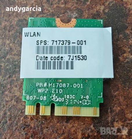 Intel 7260NGW AN WiFi карта Dual Band 04X6008  Bluetooth-съвместима 4.0 , снимка 3 - Други - 52040916
