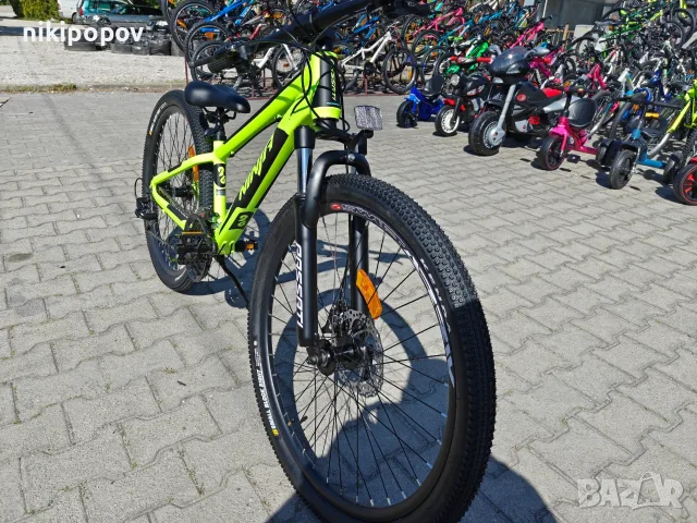 Промо велосипед 26" Passati NINJA жълт, снимка 5 - Велосипеди - 56255787