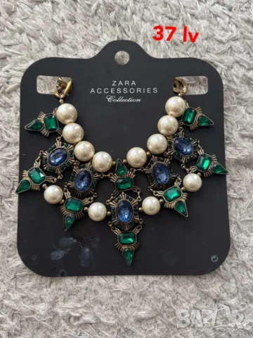 Бижута Огърлица Гривна Обеци, снимка 8 - Бижутерийни комплекти - 38057896