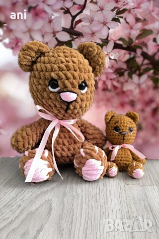 плетени плюшени играчки/амигуруми , снимка 6 - Плюшени играчки - 47396526