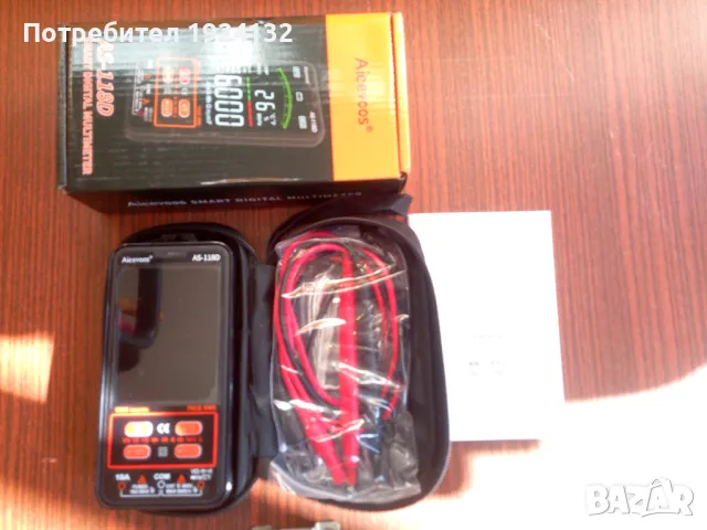 SMART DIGITAL MULTIMETER AS-118D, снимка 5 - Други инструменти - 49033693