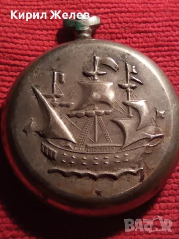 МЪЛНИЯ КОРАБ Стар РУСКИ ДЖОБЕН ЧАСОВНИК РЯДЪК КОЛЕКЦИОНЕРСКИ МОДЕЛ СССР 26108, снимка 12 - Антикварни и старинни предмети - 45010877