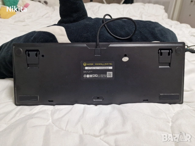 Клавиатура Hator Rockfall Evo TKL I, снимка 3 - Клавиатури и мишки - 53091557