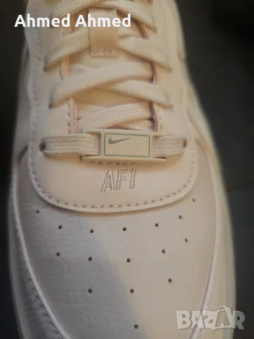 Nike Air Force Platform, естествена кожа и текстил, розови 41, снимка 7 - Маратонки - 55791380