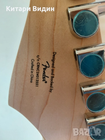 Продавам електрическа китара Squire Sonic ST BK, снимка 9 - Китари - 51876585